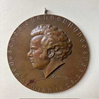 SCHUBERT MEDALLION - Perl, Karl